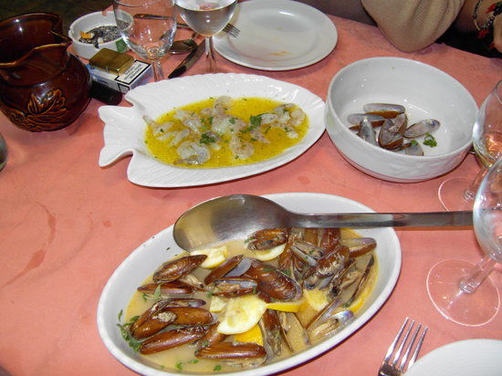 Spaghetti house & fish